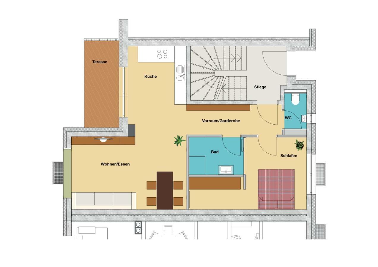 Alpennest Stubai Apartment นอยชติฟ อิม ชตูไปทัล ภายนอก รูปภาพ